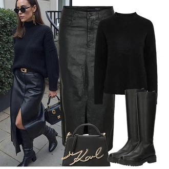 Outfit s karl lagerfeld "Podzimní Outfity"