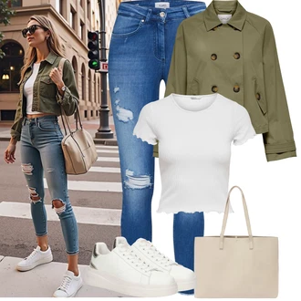 Outfit s Nezařazené Guess "Podzimní Outfity"