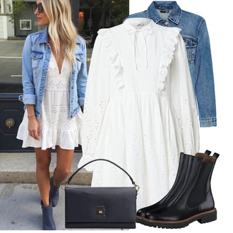 Outfity z 90. let "Módní vzhled na podzim"