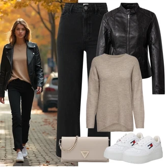 outfit mit JdY "stajliš jesenska oprava"