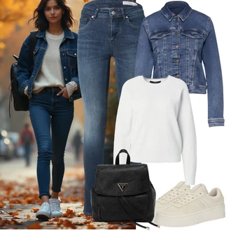 outfit mit Street One "udoben jesenski videz"