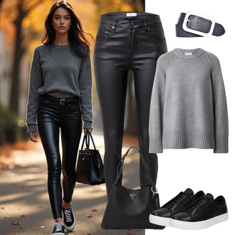 outfit mit S.Oliver "udoben jesenski videz"