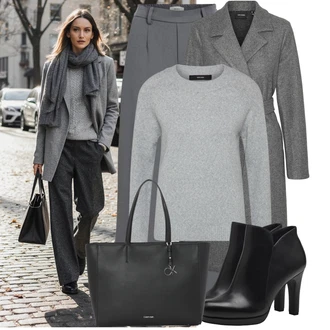 Outfit s Černá/Bílá Kožená kotníková Bota/Kotníková Bota s Podšívkou/Bota na platformě/Kožená bunda/Kotníková Bota Na Podpatku/Kozačka Na Podpatku Tamaris "Cool podzimní outfit" Outfit s Černá/Bílá Kožená kotníková Bota/Kotníková Bota s Podšívkou/Bota na platformě/Kožená bunda/Kotníková Bota Na Podpatku/Kozačka Na Podpatku Tamaris "Cool podzimní outfit"