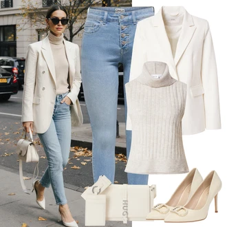 outfit mit Vila "eleganten jesenski videz"