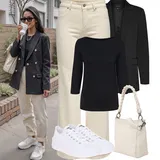 Outfity s teniskami značky Converse na svatbu image