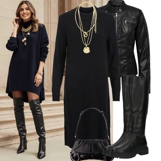 Léto Outfit s Černá/Červená Motorkářské Bund/Kožené Bund/Motorkářská bunda/Bunda z Umělé Kůže Only "Podzimní Outfity"