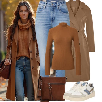 90tá léta Outfit s Světle modrá Kožená bunda/Kožené Boty/Zimní bunda/Kotníková Bota/High Waist Džínové Kalhoty/Navlékací džíny/Džíny s Rozparkem/Push up Džín levi's ® "Podzimní Outfity"Look: Emo, Styl, 90tá léta, Cool, Disko, Old Money, Bezešvé