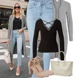 Zimní Outfity s šaty Móda Pro Plnoštíhlé image