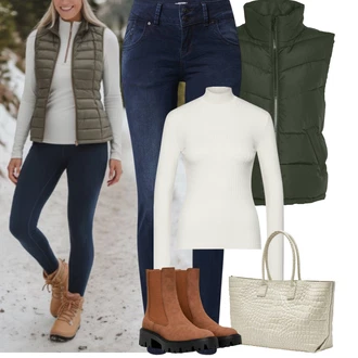 Narozeniny Léto Outfit s Fialová/Bílá/Hnědá/Zelená/Černá Pletený top/Pletené tričko/Roláková Košile Edited, Bílá/Béžová/Khaki Velká taška/Obchodní Taška/Taška/Taška Přes Rameno/Taška na Macbook/Kancelářská Taška/Shopper taška/Taška Na Svatbu Liebeskind Berlin "Podzimní Outfity"Look: Bar, 18. narozeniny, Banka, Koncert, Biřmování, Galavečer, Škola, Narozeniny, Malle, 50. narozeniny, Den na pláži, Den matek