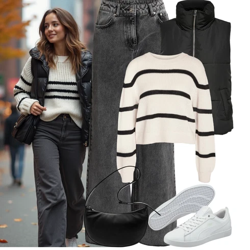 Kombinace Černá/Světle šedá/Tmavě šedá/Šedá Zvonová Kalhoty/Manšestrové Kalhoty/Rozšířená Kalhoty/Kalhoty se Štěrbinou/Široká Kalhoty/Kalhoty Bootcut rÆre by lorena rae kombinovat s Černá Bunda Nafukovací Bund/Puchová Bund/Bunda z umělých vláken/Přechodné Bundy/Bunda na přetažení přes hlavu/Letní peřová Bunda/Bunda 2v1 JdY