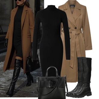 Posilování Outfit s Černá Edited "Podzimní Outfity"Look: Posilování, Volný čas, Na Procházku