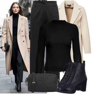 Outfit s Černá/Tmavě modrá/Modrá Šněrovací Kotníková Bota/Kotníková Bota Na Podpatku/Vintage Kotníková Bota/Kotníková Bota s Podšívkou/Kožená kotníková Bota Tamaris "Módní vzhled na podzim" Outfit s Černá/Tmavě modrá/Modrá Šněrovací Kotníková Bota/Kotníková Bota Na Podpatku/Vintage Kotníková Bota/Kotníková Bota s Podšívkou/Kožená kotníková Bota Tamaris "Módní vzhled na podzim"