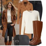 Outfity s vln?nými kabáty image