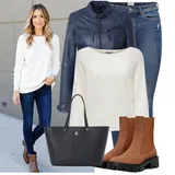 Outfity z 90. let pro Plnoštíhlé image