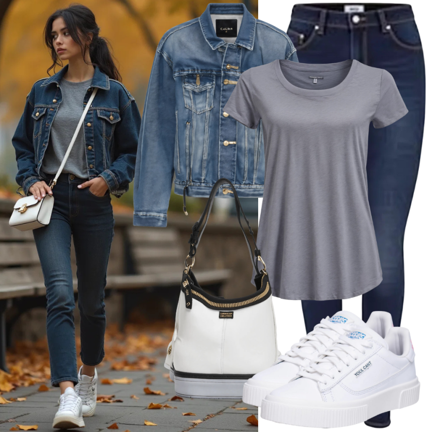 Kombinirajte denim jakne
