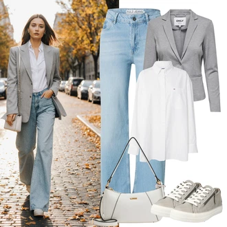 outfit mit Only "popoln jesenski videz"