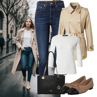 outfit mit Polo Ralph Lauren "praktičen jesenski videz"