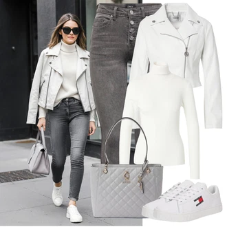 outfit mit Only "praktičen jesenski videz"