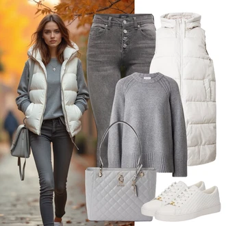 outfit mit Only "praktičen jesenski videz"