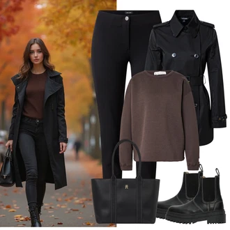 outfit mit Polo Ralph Lauren "praktičen jesenski videz"