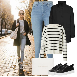 outfit mit Only "praktičen jesenski videz"