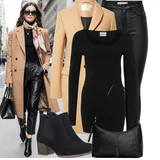 Outfity s černými kozačkami Tamaris image
