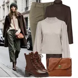 VERO MODA dlouhé zimní kabáty outfity image