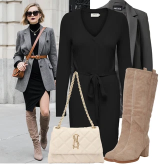 Narozeniny Léto Outfit s Béžová/Bílá/Červená/Zlatý Bagetová taška/Taška Přes Rameno/Dopisová peněženka/Malá Taška/Sportovní Taška Přes Rameno/Taška Na Svatbu Steve Madden "Trendový podzimní outfit"Look: Den na pláži, Malle, Bar, 18. narozeniny, 30. narozeniny, Koncert, Den matek, Narozeniny