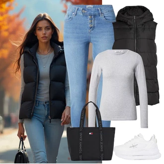 outfit mit Vila "udoben jesenski videz"