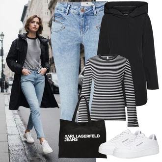 outfit mit Only "udoben jesenski videz"