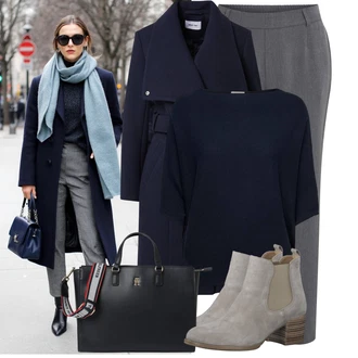 Outfit s Hnědá/Béžová Bota Chelsea Boty/Kotníková Bota s Podšívkou/Letní kotníková kozačka Tamaris "Vkusný podzimní outfit" Outfit s Hnědá/Béžová Bota Chelsea Boty/Kotníková Bota s Podšívkou/Letní kotníková kozačka Tamaris "Vkusný podzimní outfit"