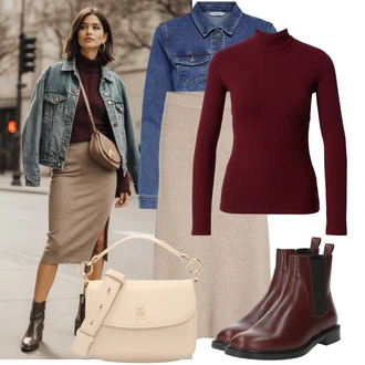 Narozeniny Léto Outfit s Béžová/Hnědá/Khaki/Šedá Vila "Cool každodenní outfit"Look: Bar, 60. narozeniny, Banka, Den na pláži, Koncert, Biřmování, Chatky, Škola, Zvláštní příležitosti, Narozeniny