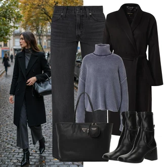 outfit mit Topshop "eleganten jesenski videz"