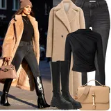 Outfity s plochými kozačkami nad kolena image