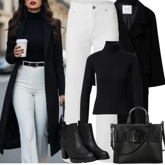 Klasické Koncert Outfit s Černá rÆre by lorena rae "Podzimní Outfity"Look: Klasické, Francouzské, Nadrozměrné, Kancelář, Moderní, Příliš oblečený, Business, Pracovní oděvy, Univerzitní, Bar, Koncert, Škola, Pohřeb, Valentýn, Galavečer