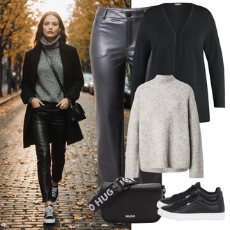 outfit mit Tommy Hilfiger "jesenska oprava"