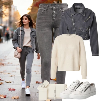 outfit mit Only "jesenska oprava"