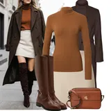 Dlouhé Zimní Kabáty Outfity image