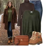 Dlouhé Zimní Kabáty Outfity image