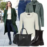 Outfity s vlněnými kabáty image