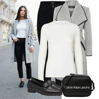 Outfit s Černá/Vínová/Hnědá Business Bota/Mokasín/Trotteur Tamaris "Podzimní Look" Outfit s Černá/Vínová/Hnědá Business Bota/Mokasín/Trotteur Tamaris "Podzimní Look"