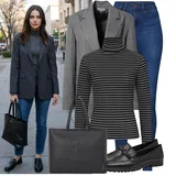 Hnědé a růžové outfity image