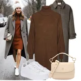 Svetrové šaty outfity image