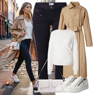 outfit mit Mustang "popoln jesenski videz"