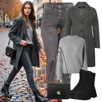 outfit mit Only "praktičen jesenski videz"