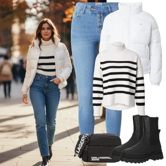 outfit mit Only, Only "praktičen jesenski videz"