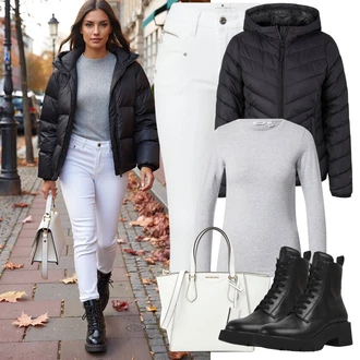 outfit mit Tom Tailor Denim "praktičen jesenski videz"