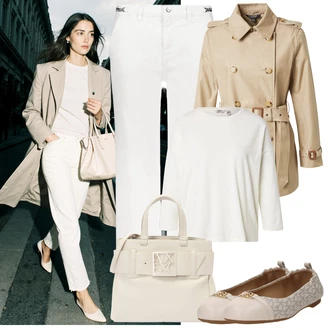 outfit mit Armani Exchange "udoben jesenski videz"