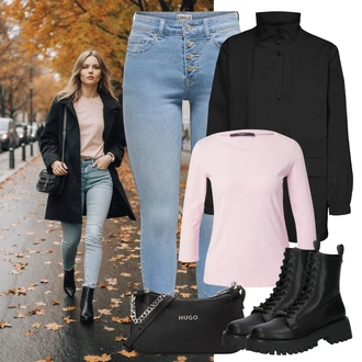 outfit mit Only "udoben jesenski videz"