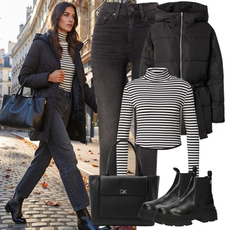 outfit mit Tommy Hilfiger "udoben jesenski videz"